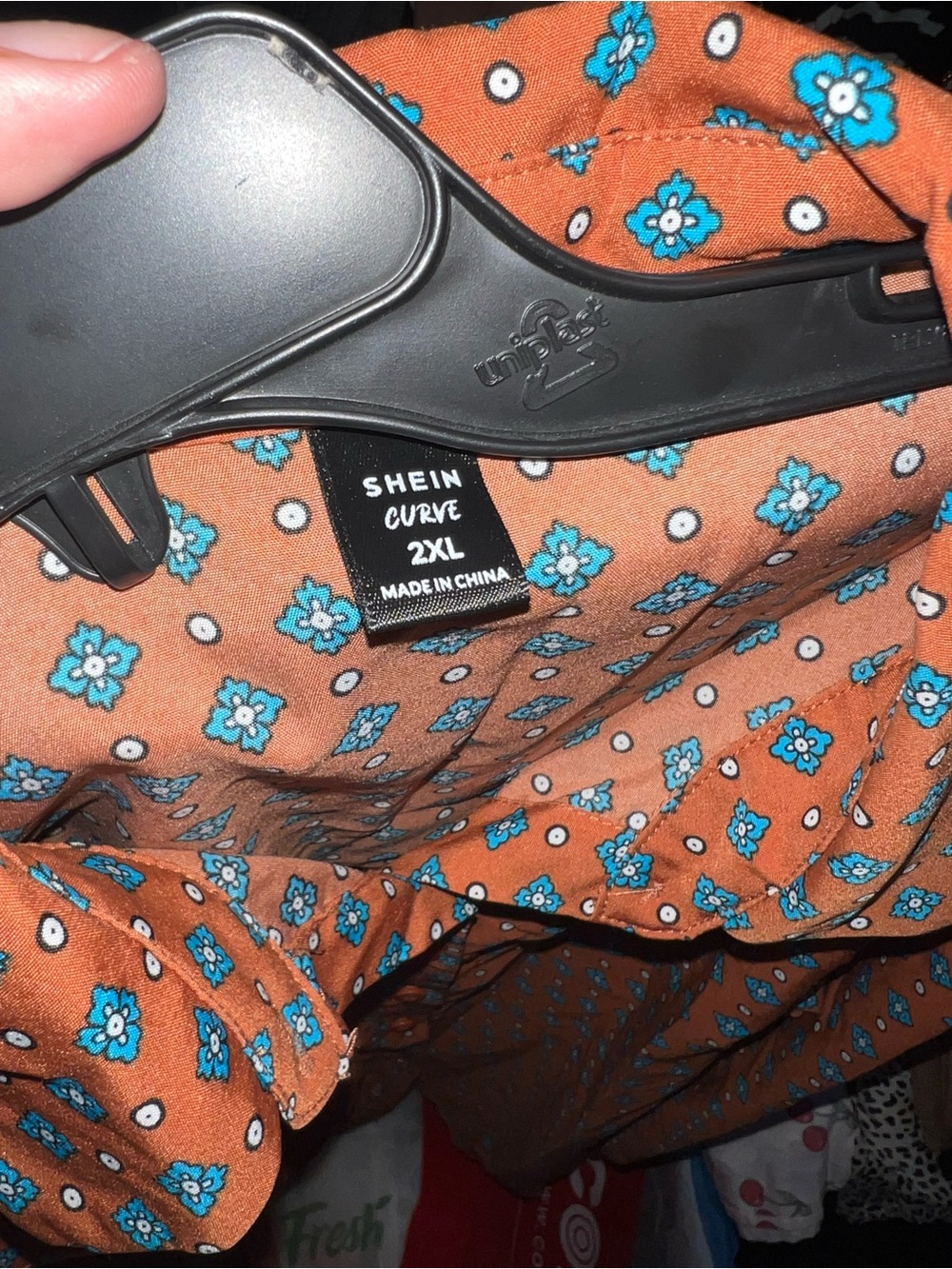 Printed Button-Up Shirt - Picture 6 of 6